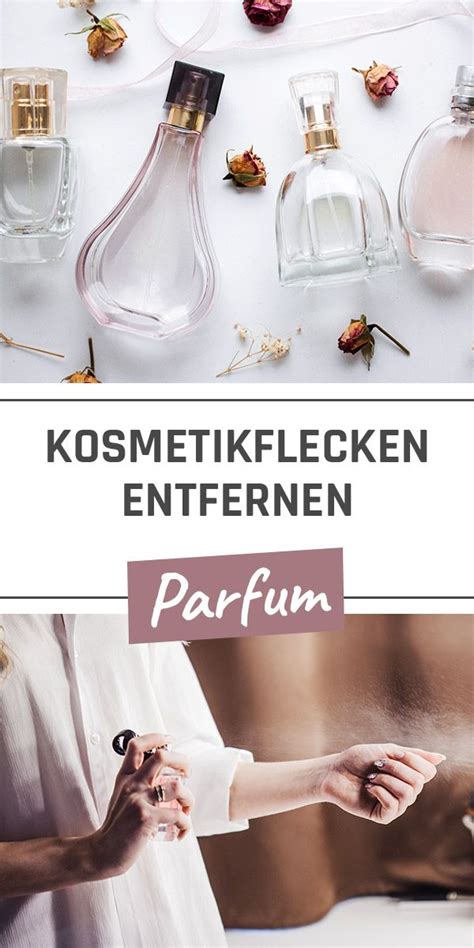 parfumflecken entfernen.